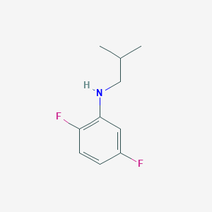 (2,5-Difluorophenyl)isobutylamine