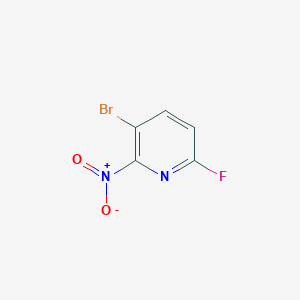 molecular formula C5H2BrFN2O2 B13857843 3-Bromo-6-fluoro-2-nitropyridine 