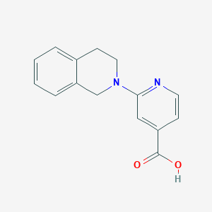 2-[3,4-Dihydro-2(1H)-isoquinolinyl]-isonicotinic acid