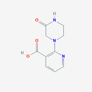 2-(3-Oxo-1-piperazinyl)nicotinic acid