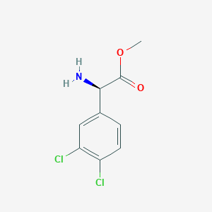 (R)-methyl 2-amino-2-(3,4-dichlorophenyl)acetate