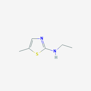 molecular formula C6H10N2S B13857940 2-Ethylamine-5-methylthiazole 