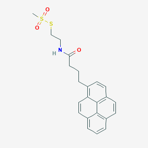 molecular formula C23H23NO3S2 B013858 N-(2-methylsulfonylsulfanylethyl)-4-pyren-1-ylbutanamide CAS No. 384342-66-9