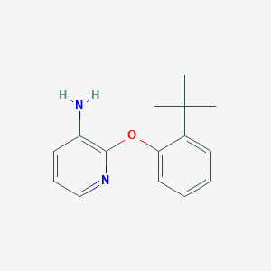 2-(2-Tert-butylphenoxy)pyridin-3-amine