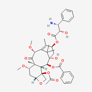 molecular formula C40H49NO12 B13858079 Des-(N-tert-Butyloxycarbonyl) (2'S, 3'R)-Cabazitaxel 