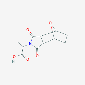 2-(1,3-Dioxohexahydro-1H-4,7-epoxyisoindol-2(3H)-yl)propanoic acid