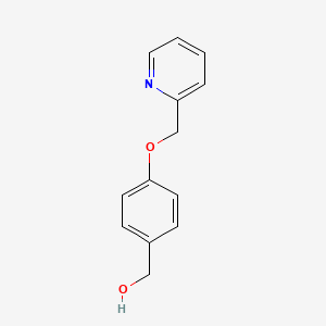 B1385822 (4-(Pyridin-2-ylmethoxy)-phenyl)-methanol CAS No. 50596-34-4
