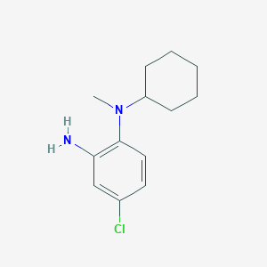 B1385825 N-(2-Amino-4-chlorophenyl)-N-cyclohexyl-N-methylamine CAS No. 893751-59-2