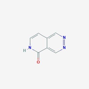molecular formula C7H5N3O B138583 吡啶并[3,4-d]嘧啶-5(6H)-酮 CAS No. 125968-89-0