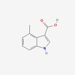 molecular formula C10H9NO2 B1385837 4-methyl-1H-indole-3-carboxylic acid CAS No. 858515-65-8