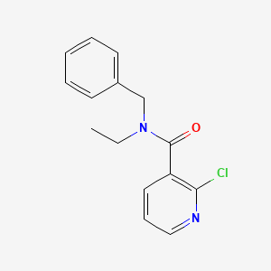 N-Benzyl-2-chloro-N-ethylnicotinamide