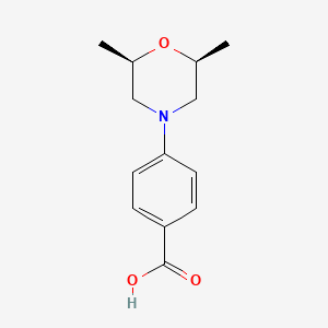 4-(cis-2,6-Dimethylmorpholino)benzoic acid