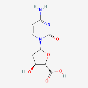 molecular formula C9H11N3O5 B13858545 5-Carboxyl-2'-deoxycytidine 
