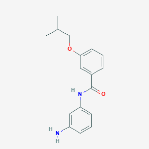 N-(3-Aminophenyl)-3-isobutoxybenzamide