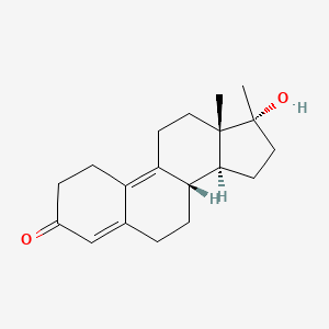 molecular formula C19H26O2 B13858645 17Beta-Methyldienolone 