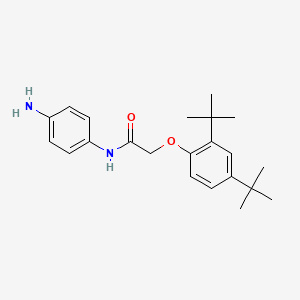 N-(4-Aminophenyl)-2-[2,4-DI(tert-butyl)phenoxy]-acetamide