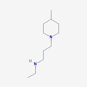N-Ethyl-3-(4-methyl-1-piperidinyl)-1-propanamine