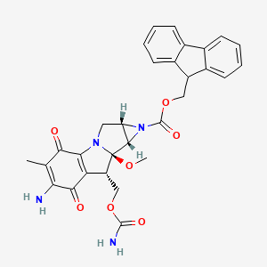 molecular formula C30H28N4O7 B13858809 N-FMOC Mitomycin C 