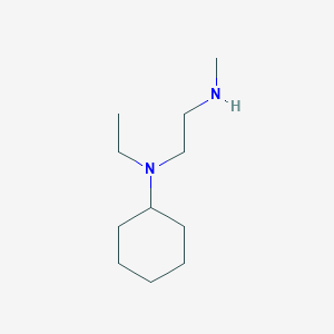 molecular formula C11H24N2 B1385891 N-Cyclohexyl-N-ethyl-N'-methylethane-1,2-diamine CAS No. 933719-65-4