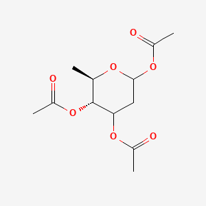 molecular formula C12H18O7 B13858931 Digitoxose 1,3,4-Triacetate 