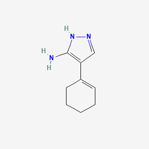 4-Cyclohex-1-en-1-yl-1H-pyrazol-5-amine