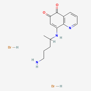 molecular formula C14H19Br2N3O2 B13859026 5,6-Orthoquinone Primaquine Dihydrobromide 