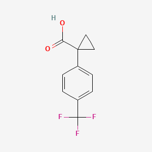 1-(4-(Trifluoromethyl)phenyl)cyclopropanecarboxylic acid