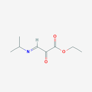 Ethyl (3E)-3-(isopropylimino)-2-oxopropanoate