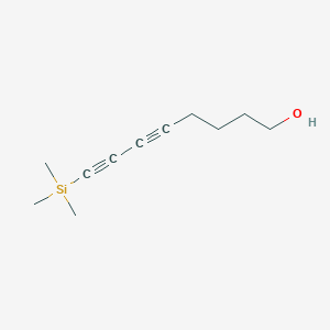 molecular formula C11H18OSi B13859080 8-Trimethylsilylocta-5,7-diyn-1-ol 