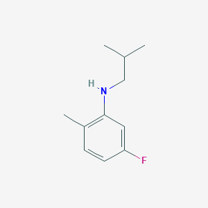 (5-Fluoro-2-methylphenyl)isobutylamine