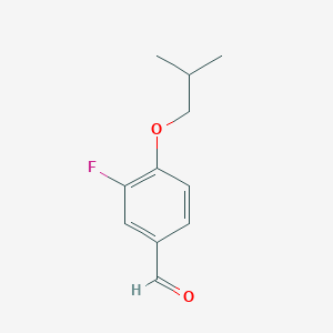 3-Fluoro-4-isobutoxybenzaldehyde