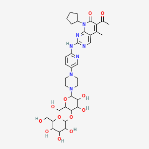 molecular formula C36H49N7O12 B13859186 Maillard Product 
