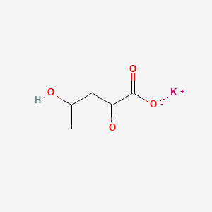 molecular formula C5H7KO4 B13859196 potassium;4-hydroxy-2-oxopentanoate 