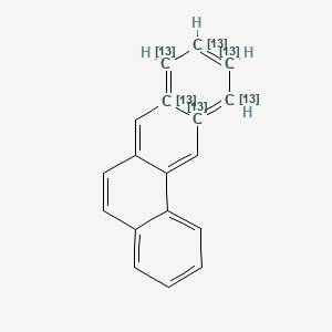 molecular formula C18H12 B13859225 Benz[a]anthracene-13C6 