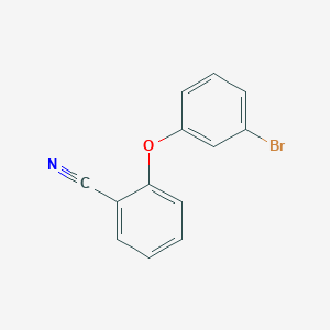 molecular formula C13H8BrNO B1385924 2-(3-Bromophenoxy)benzonitrile CAS No. 1020922-43-3