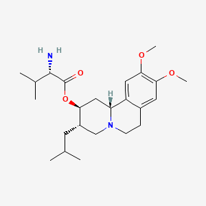 molecular formula C24H38N2O4 B13859259 (2S,3S,11bR)-Dihydrotetrabenazine L-Val 