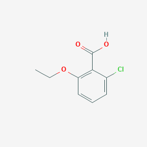 molecular formula C9H9ClO3 B1385927 2-Chloro-6-ethoxybenzoic acid CAS No. 1020998-62-2