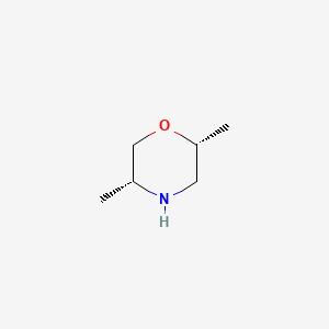 molecular formula C6H13NO B1385937 (2R,5R)-2,5-Dimethylmorpholine CAS No. 1130061-44-7