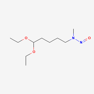 molecular formula C10H22N2O3 B13859403 N-(5,5-Diethoxypentyl)-N-methylnitrous Amide 