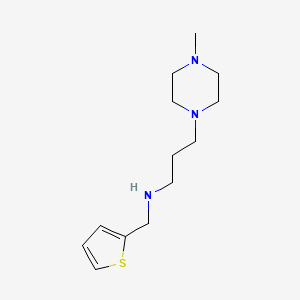 molecular formula C13H23N3S B1385942 [3-(4-Methylpiperazin-1-yl)propyl](2-thienylmethyl)amine CAS No. 1042608-39-8
