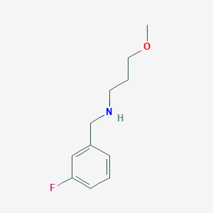 [(3-Fluorophenyl)methyl](3-methoxypropyl)amine