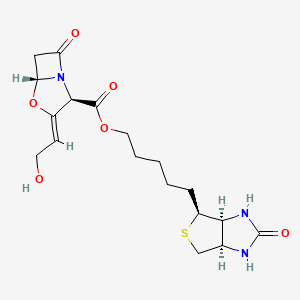 molecular formula C18H25N3O6S B13859473 2-Biotin Clavulanate 