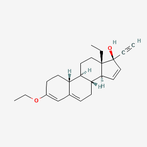 molecular formula C23H30O2 B13859495 Gestodene-3-ethoxy Dienol Ether 