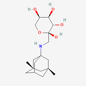 molecular formula C18H31NO5 B13859535 Memantine Fructosyl Conjugate 