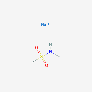 molecular formula C2H7NNaO2S+ B13859622 sodium;N-methylmethanesulfonamide 