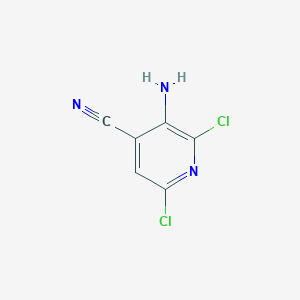 3-Amino-2,6-dichloroisonicotinonitrile