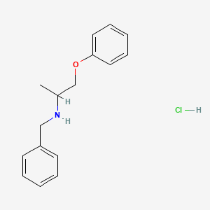 molecular formula C16H20ClNO B13859672 N-Benzyl-1-phenoxypropan-2-amine Hydrochloride 