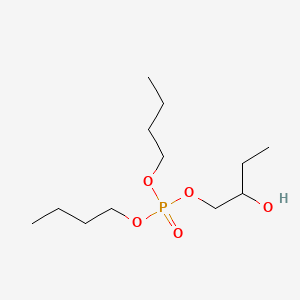 molecular formula C12H27O5P B13859692 dibutyl 2-hydroxybutyl phosphate 