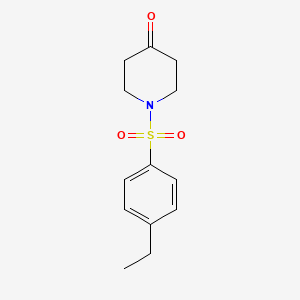 1-[(4-Ethylphenyl)sulfonyl]piperidin-4-one