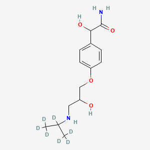 molecular formula C14H22N2O4 B13859743 Hydroxyatenolol-d7 